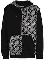 NEIGHBORHOOD Letter Logo Zip-Up Hoodie Black Jacket 211UWNHCSM-03 NEIGHBORHOOD Letter Logo Zip-Up Hoodie Black Jacket 211UWNHCSM-03