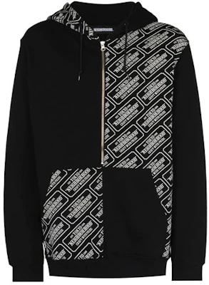 NEIGHBORHOOD Letter Logo Zip-Up Hoodie Black Jacket 211UWNHCSM-03 Buy NEIGHBORHOOD Letter Logo Zip-Up Hoodie Black Jacket 211UWNHCSM-03