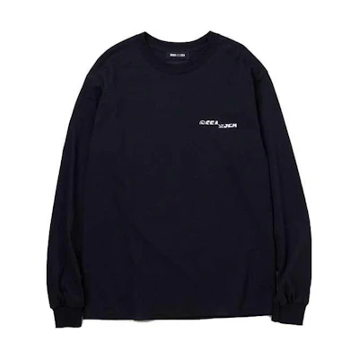 NBHD Letter Print Crewneck Pullover Sweatshirt Long Sleeve NBHD-0025