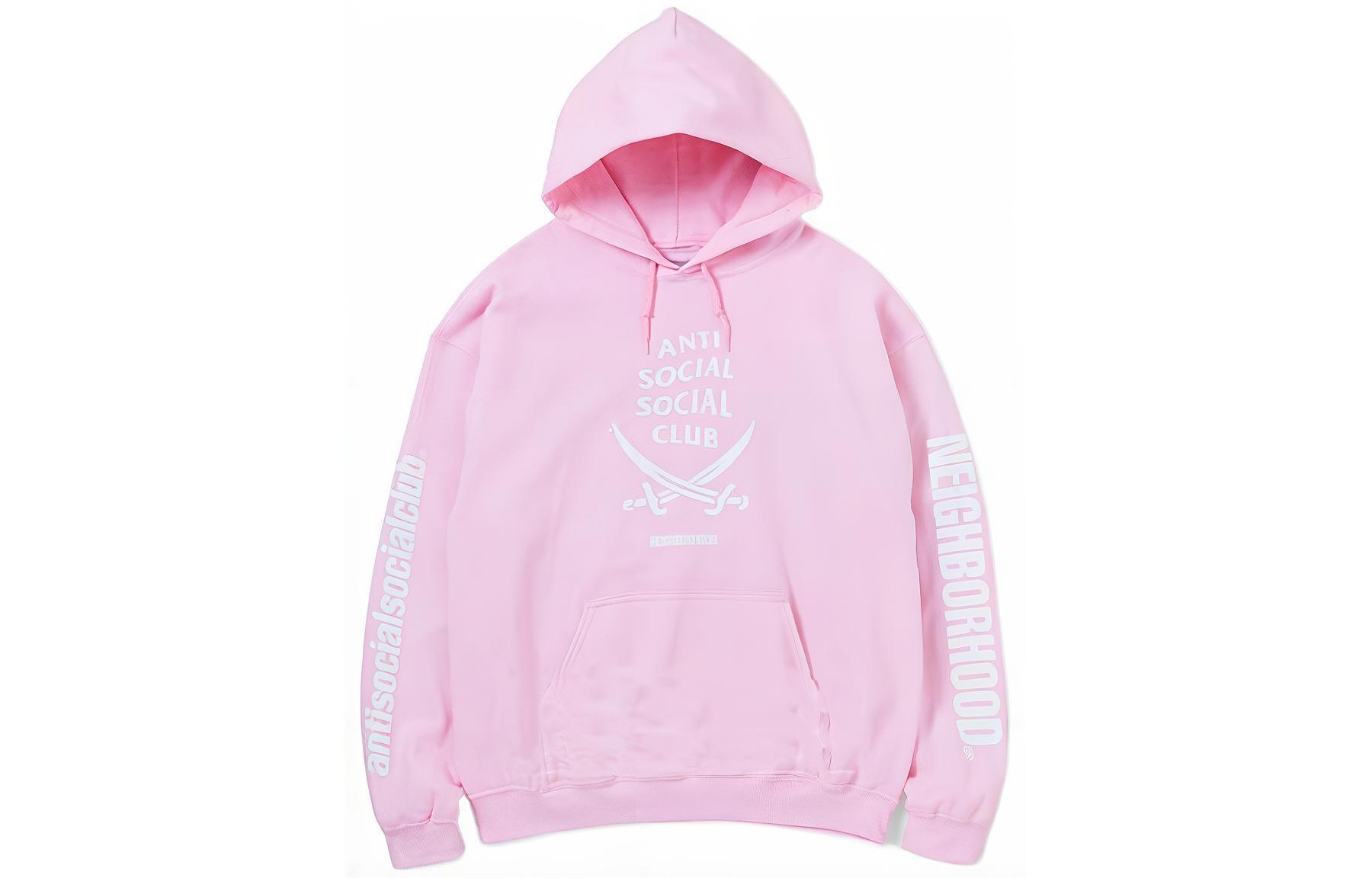 Order NEIGHBORHOOD字母印花连帽衫 男女同款长袖卫衣. 202GEASN-CSM02S