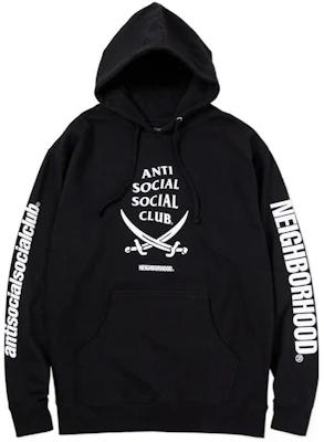 NEIGHBORHOOD字母印花连帽衫 男女同款长袖卫衣. 202GEASN-CSM02S Shop NEIGHBORHOOD字母印花连帽衫 男女同款长袖卫衣. 202GEASN-CSM02S