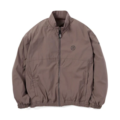 NBHD Letter Print Zip-Up Long Sleeve Jacket 221AQNH-JKM01