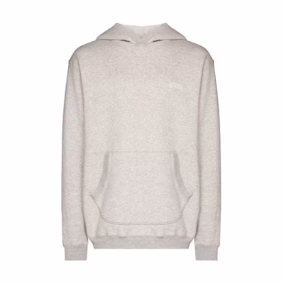 NBHD Logo Embroidered Hoodie Gray 212FPNH-CSM03-GRAY