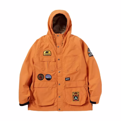 NBHD Logo Patch Multi-Pocket Hooded Zip Utility Jacket Men’s 231TSNH-JKM08