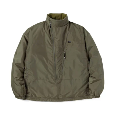 NBHD Loose Fit Solid Color Stand Collar Pullover Jacket 222TSNH-JKM04