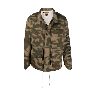 NBHD M-65 Camouflage Military Green Multi-Pocket Jacket 181BENH-JKM01CAMOUFLAGE