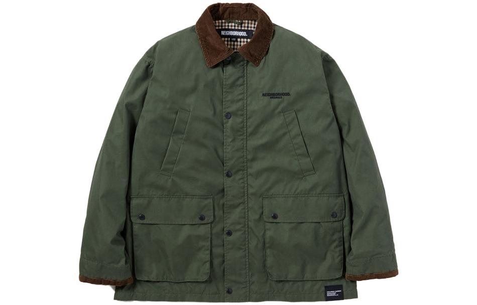 NBHD Multi-Pocket Letter Print Long-Sleeve Jacket 231AQNH-JKM04