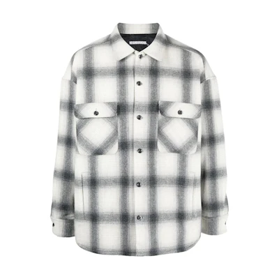 NBHD Plaid Single-Breasted Long-Sleeve Jacket 212SINH-SHM02
