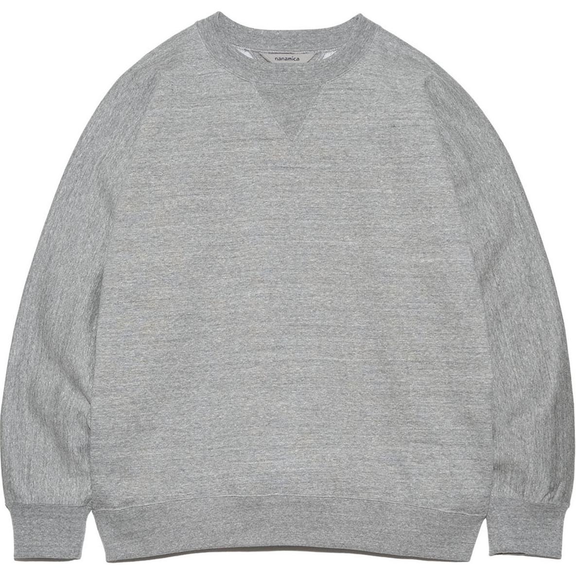 NEIGHBORHOOD Plain Gray Crewneck Pullover Sweatshirt Long Sleeve SUHS417-HG