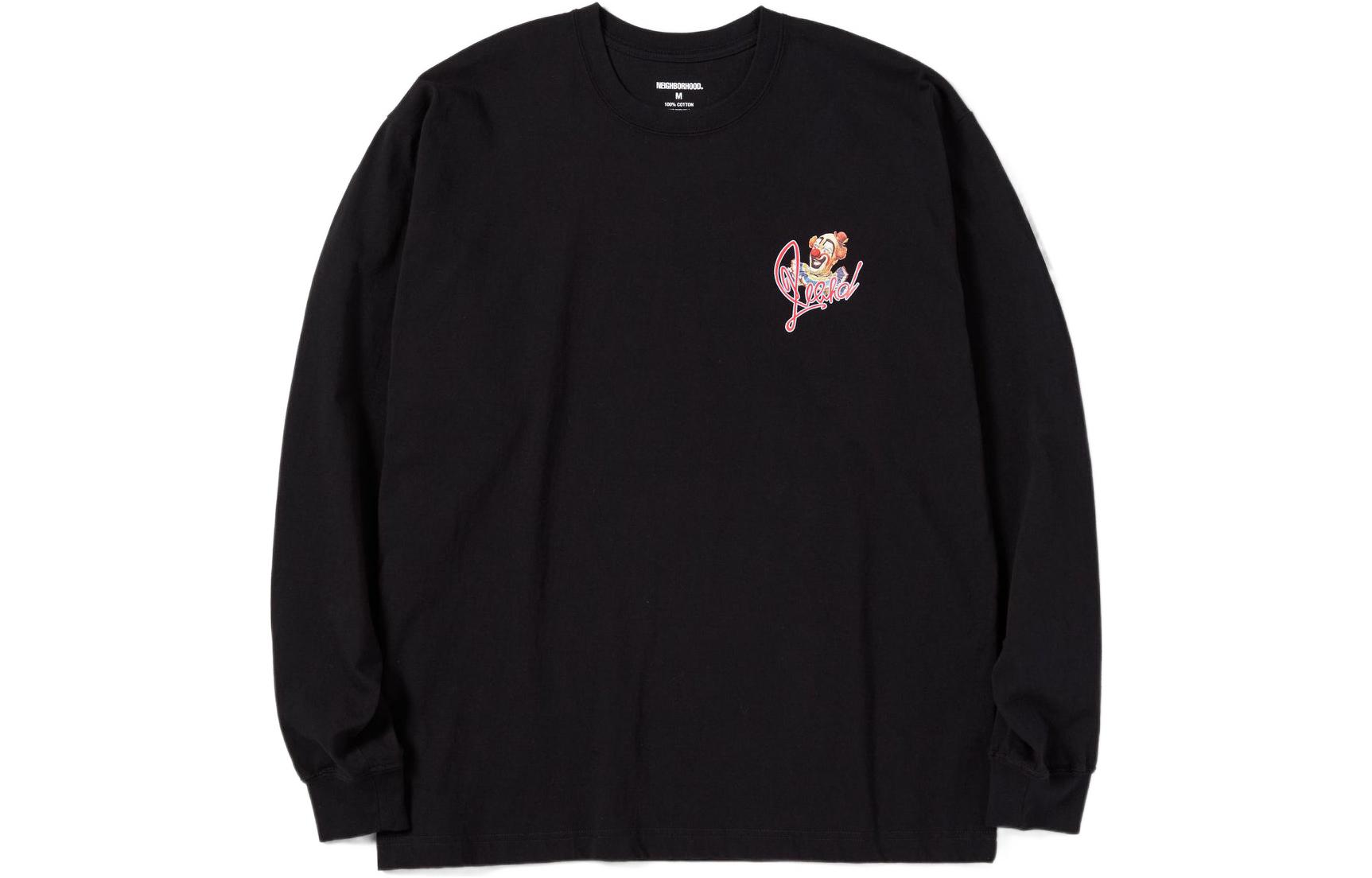 NBHD Printed Crewneck Long Sleeve Pullover Sweatshirt 221PCNH-LT03