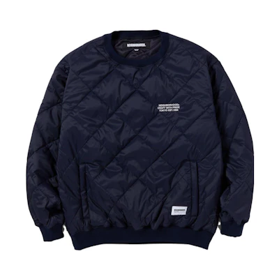 NBHD Pullover Crewneck Sweatshirt Casual Solid Color 232tsnh-shm07