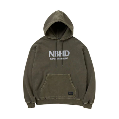 NBHD Pullover Hoodie with Letter Print Casual Design 232fpnh-csm07
