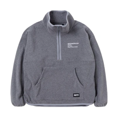NBHD Pullover Lettered High-Neck Casual Sweatshirt - 232oknh-csm06