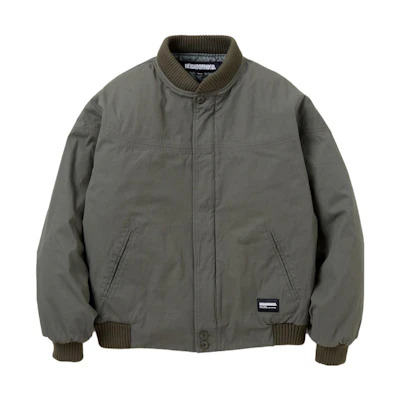 NBHD Solid Color Baseball Jacket with Zipper Casual Style 232spnh-jkm01