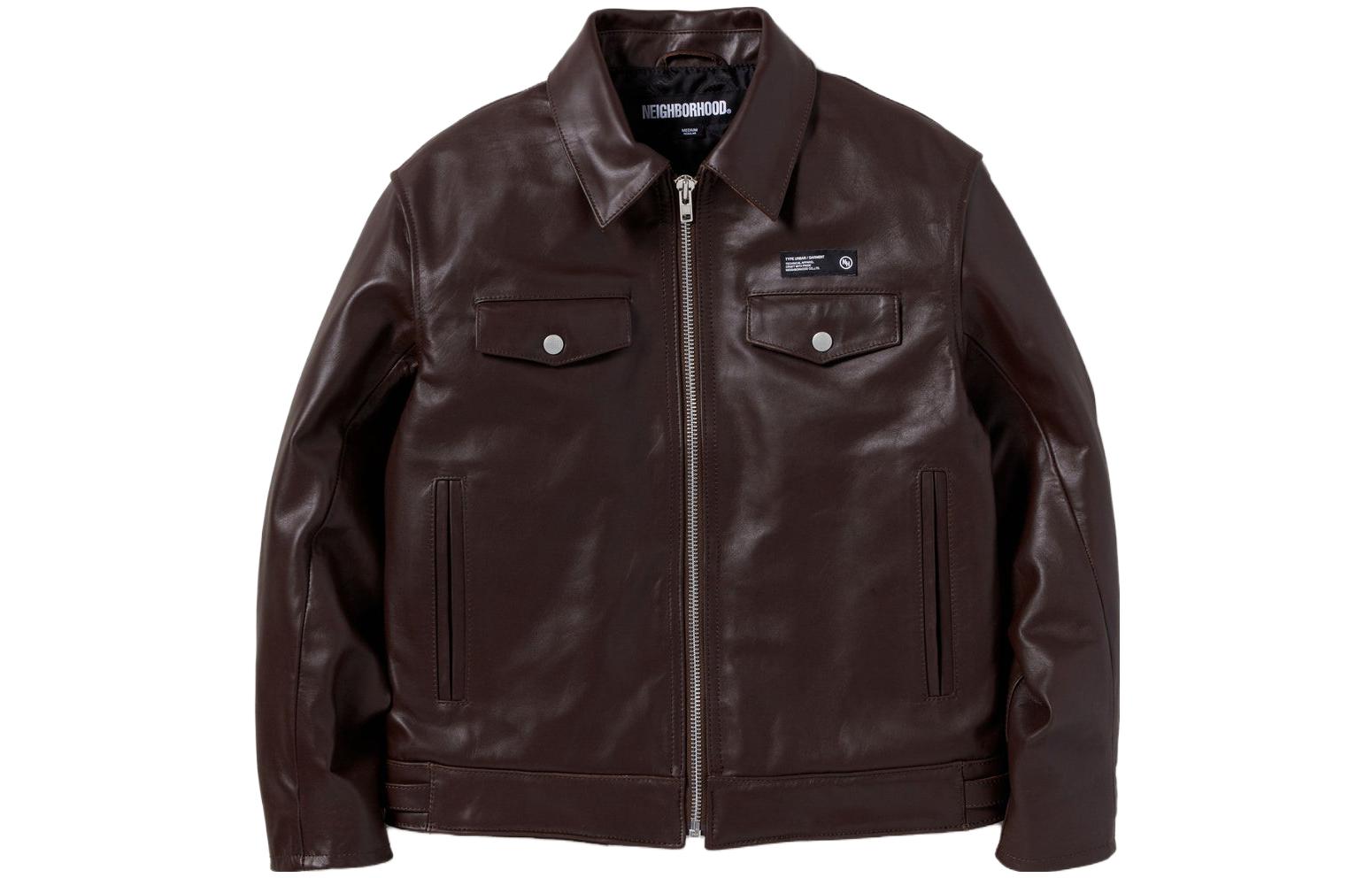 NBHD Solid Color Zip-Up Casual Jacket 232sznh-jkm01