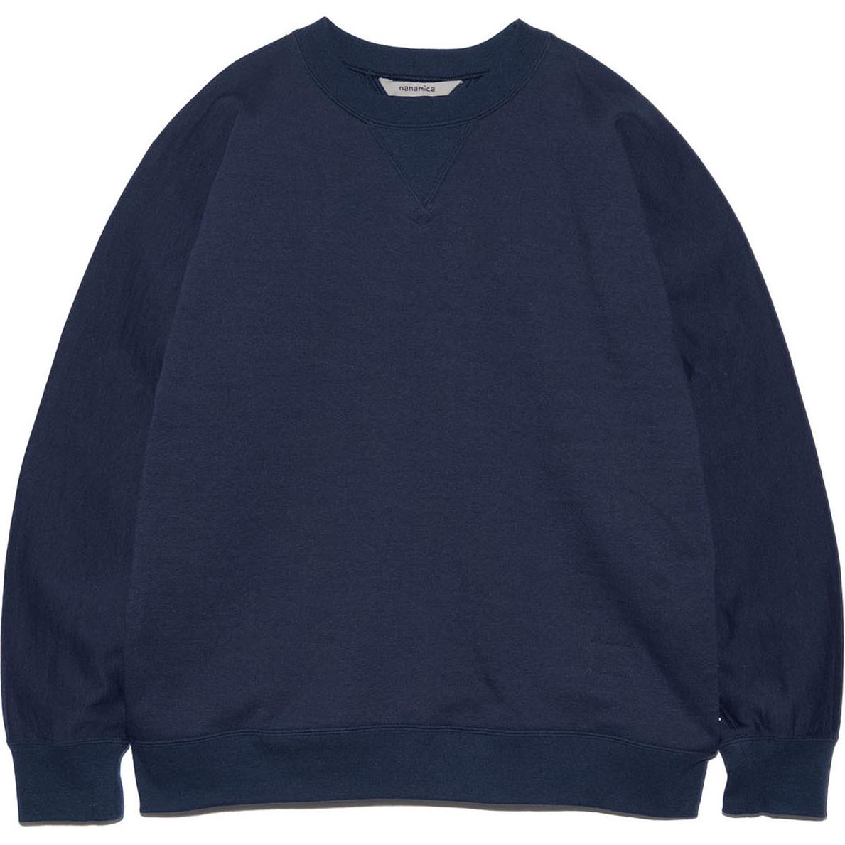 NEIGHBORHOOD Solid Crewneck Pullover Sweatshirt Navy Blue SUHS417-DN