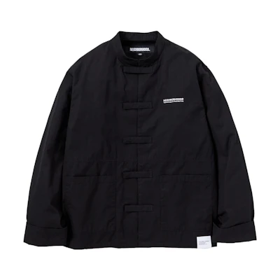 NBHD Solid Logo Embroidered Zip Jacket Outerwear 231AQNH-JKM03