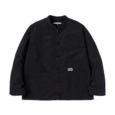 NBHD Solid Logo Patch Snap-Button Jacket 222ARNH-JKM02