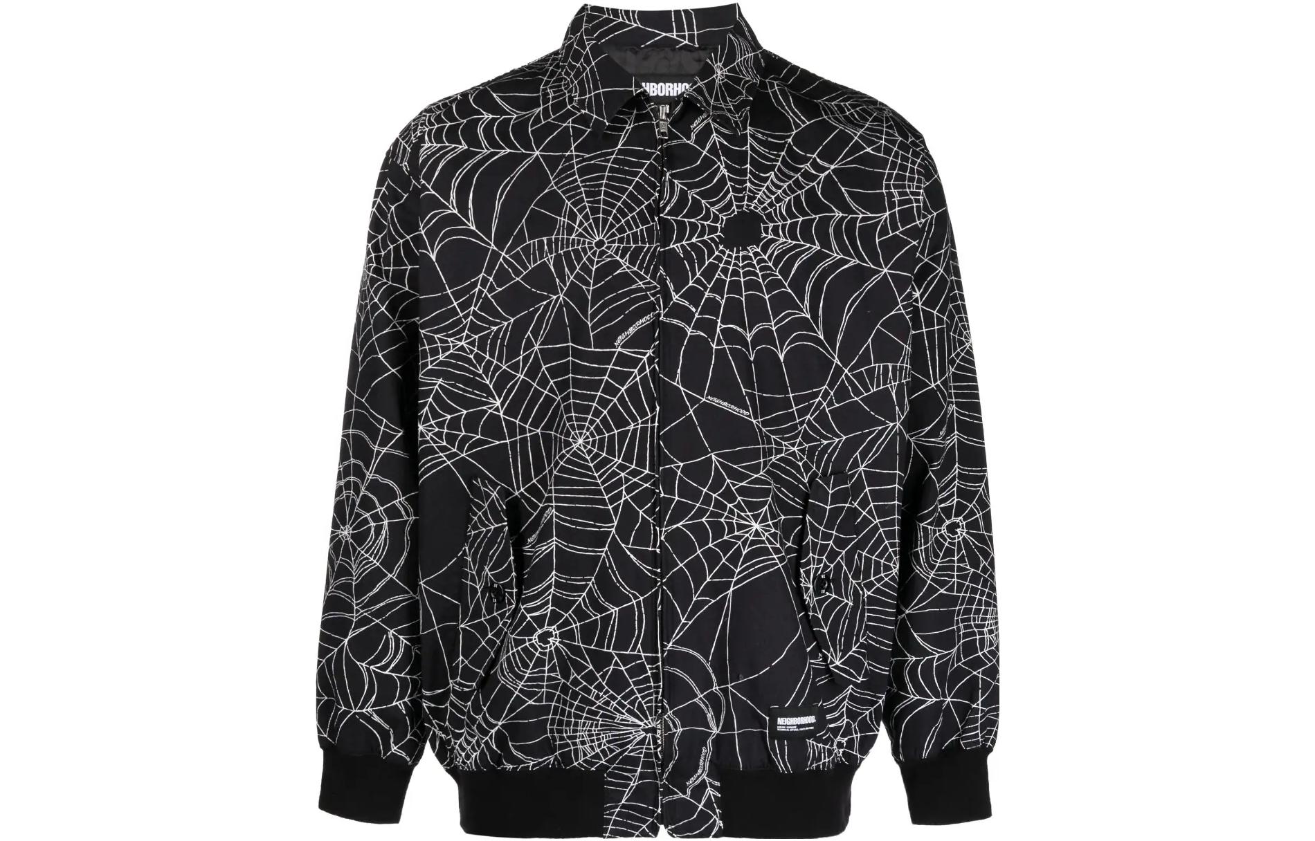 NBHD Spider Web Print Jacket 231TSNH-JKM09