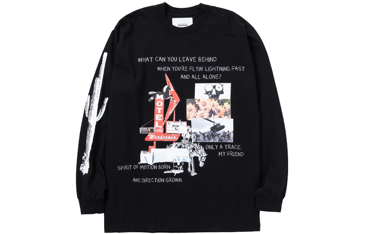 NEIGHBORHOOD SS21 Cactus Print Crewneck Sweatshirt Unisex 211PCODN-CS01