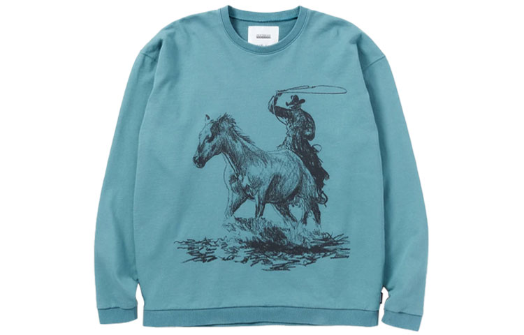 NEIGHBORHOOD SS21 Graphic Crewneck Sweatshirt Edition 211UNODN-CSM01