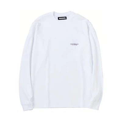 NBHD SS21 Letter Logo Oversized Long Sleeve Sweatshirt Unisex 211FPNH-CSM01
