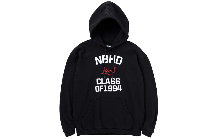 NBHD SS21 Letter Print Hoodie 211UNNH-CSM02