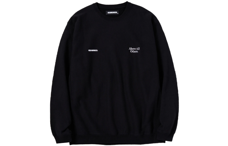NEIGHBORHOOD SS21 Logo Crewneck Sweatshirt Unisex 211FPNH-CSM03
