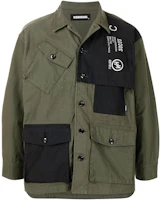 NEIGHBORHOOD SS21 Patchwork Shirt-Style Jacket Green Men’s 202SINH-SHM01 NEIGHBORHOOD SS21 Patchwork Shirt-Style Jacket Green Men’s 202SINH-SHM01