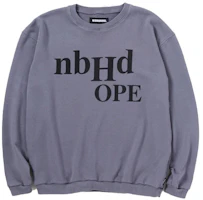 NEIGHBORHOOD SS21 Solid Color Logo Crewneck Sweatshirt 211UNNH-CSM01 NEIGHBORHOOD SS21 Solid Color Logo Crewneck Sweatshirt 211UNNH-CSM01