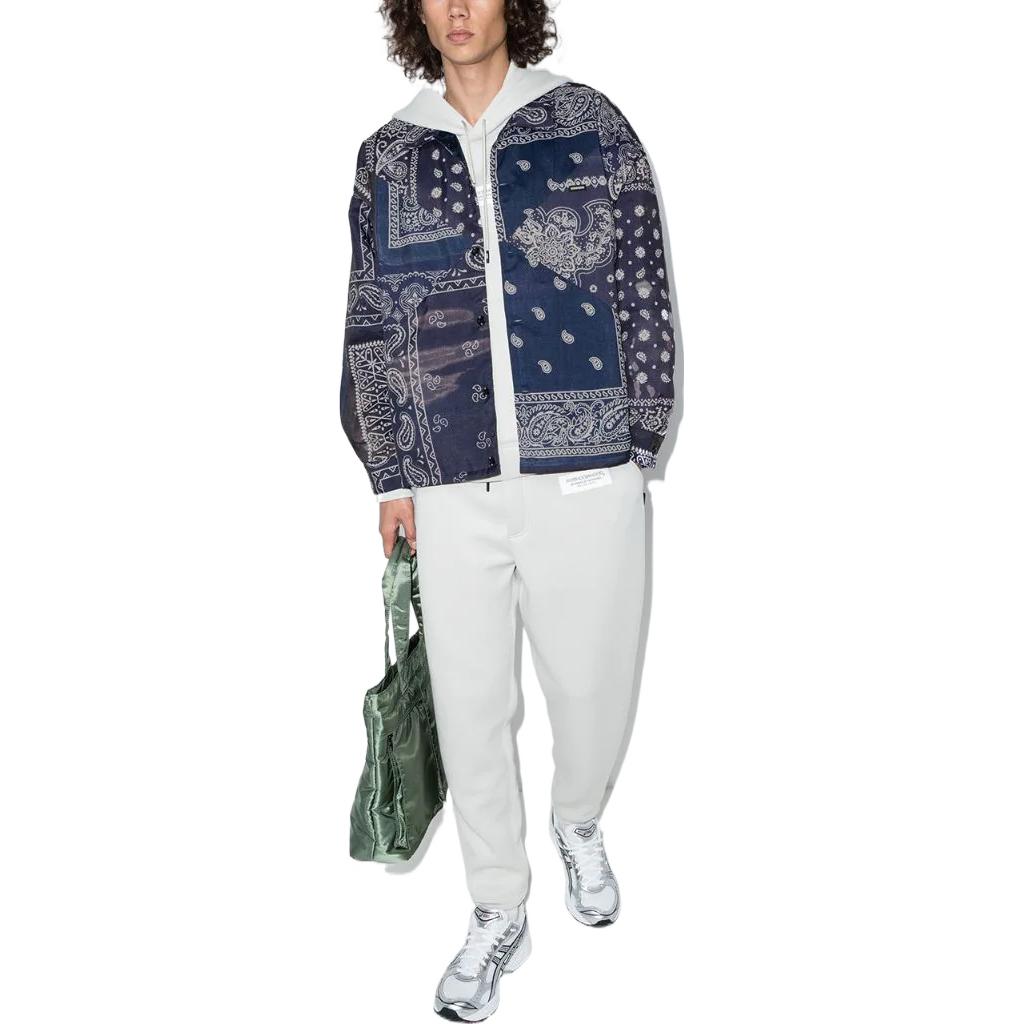 Purchase Chaqueta de manga larga NEIGHBORHOOD SS22 Bandana Patchwork Azul Marino. 212AQNH-SHM04NAVY