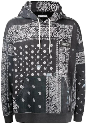 NEIGHBORHOOD SS22 Bandana Print Pullover Hoodie Men’s Black BANDANACH-OPPEDECHOODEDLSBLACK Buy NEIGHBORHOOD SS22 Bandana Print Pullover Hoodie Men’s Black BANDANACH-OPPEDECHOODEDLSBLACK