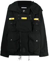 NEIGHBORHOOD SS22 Functional Hooded Work Jacket Black 192AQNHJKM01BLACK NEIGHBORHOOD SS22 Functional Hooded Work Jacket Black 192AQNHJKM01BLACK