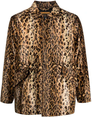 NEIGHBORHOOD SS22 Leopard Print Button-Up Long Sleeve Jacket for Men Leopard 192AQNHJKM05LEOPARD Buy NEIGHBORHOOD SS22 Leopard Print Button-Up Long Sleeve Jacket for Men Leopard 192AQNHJKM05LEOPARD