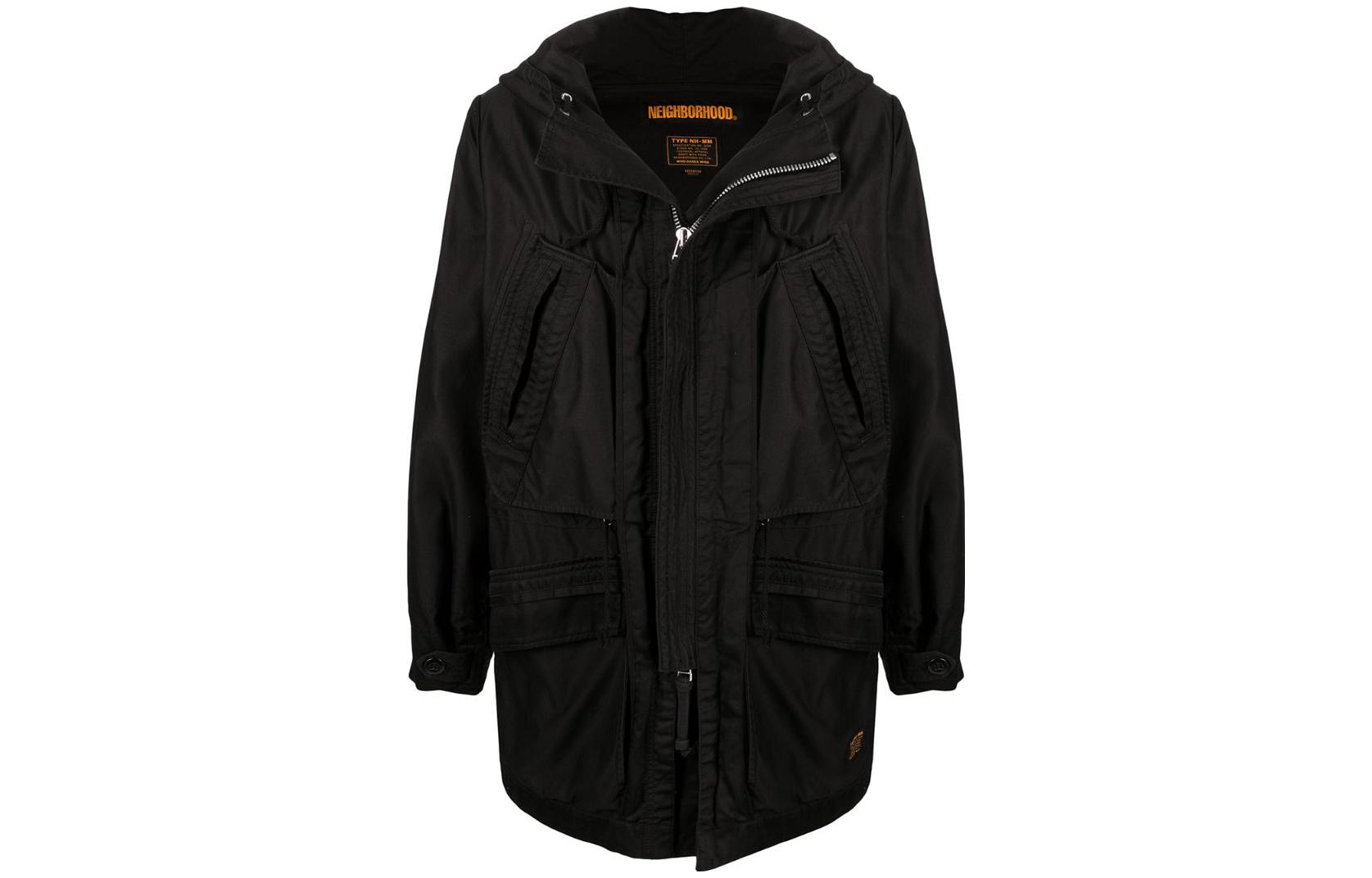 NBHD SS22 Multi-Pocket Jacket Black Jacket 182SPNHJKM-03BLACK