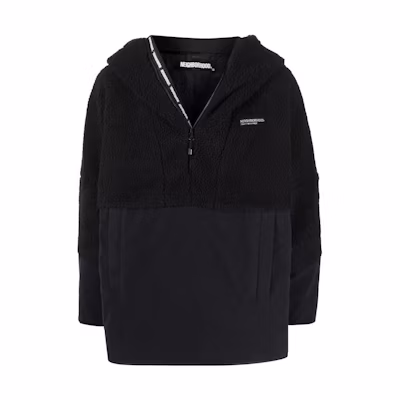 NBHD SS22 Solid Color Fleece Jacket Unisex - Black 212TSNHJKM07BLACK