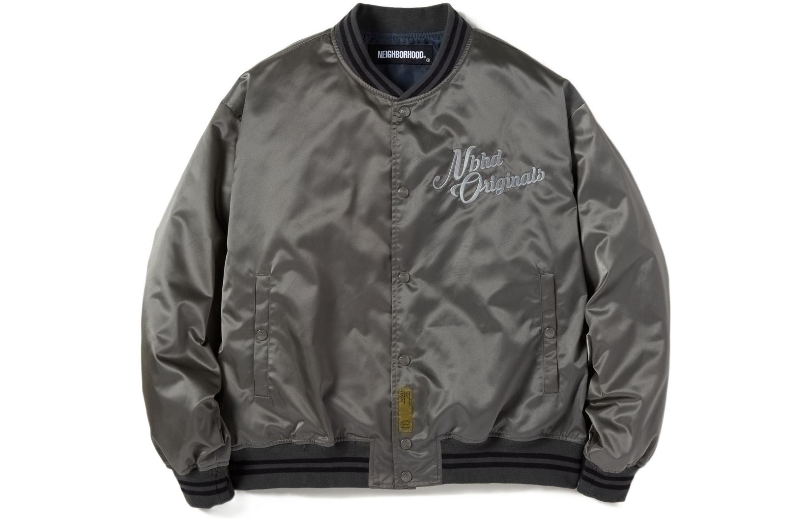 NBHD SS22 Solid Color Logo Print Jacket for Men 221TSNH-JKM08