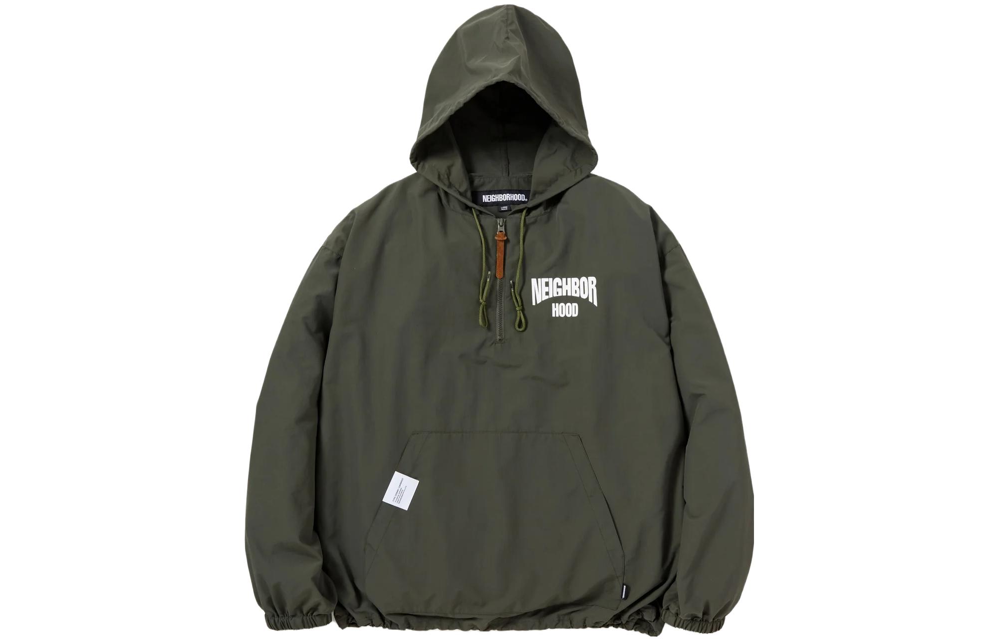 Cheap NEIGHBORHOOD SS23 字母印花連帽衛衣外套. 231TSNH-JKM03