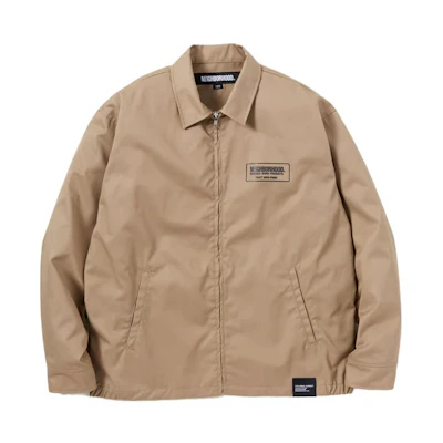 NBHD SS23 Logo Print Full-Zip Long Sleeve Jacket for Men 231TSNH-JKM02