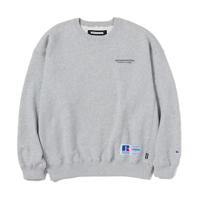 NBHD SS23 Solid Color Crewneck Pullover Sweatshirt 231XRRUN-CSM01