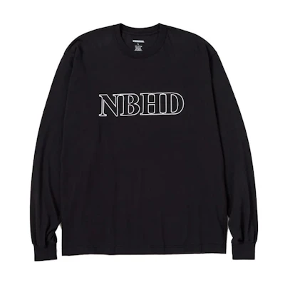 NBHD SS23 Solid Logo Crewneck Pullover Sweatshirt - 231PCNH-LT04