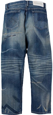 NEIGHBORHOOD SS23 Jeans Lurus Distressed Washed untuk Pria 231XBNH-PTM07 Lookbook NEIGHBORHOOD SS23 Jeans Lurus Distressed Washed untuk Pria 231XBNH-PTM07