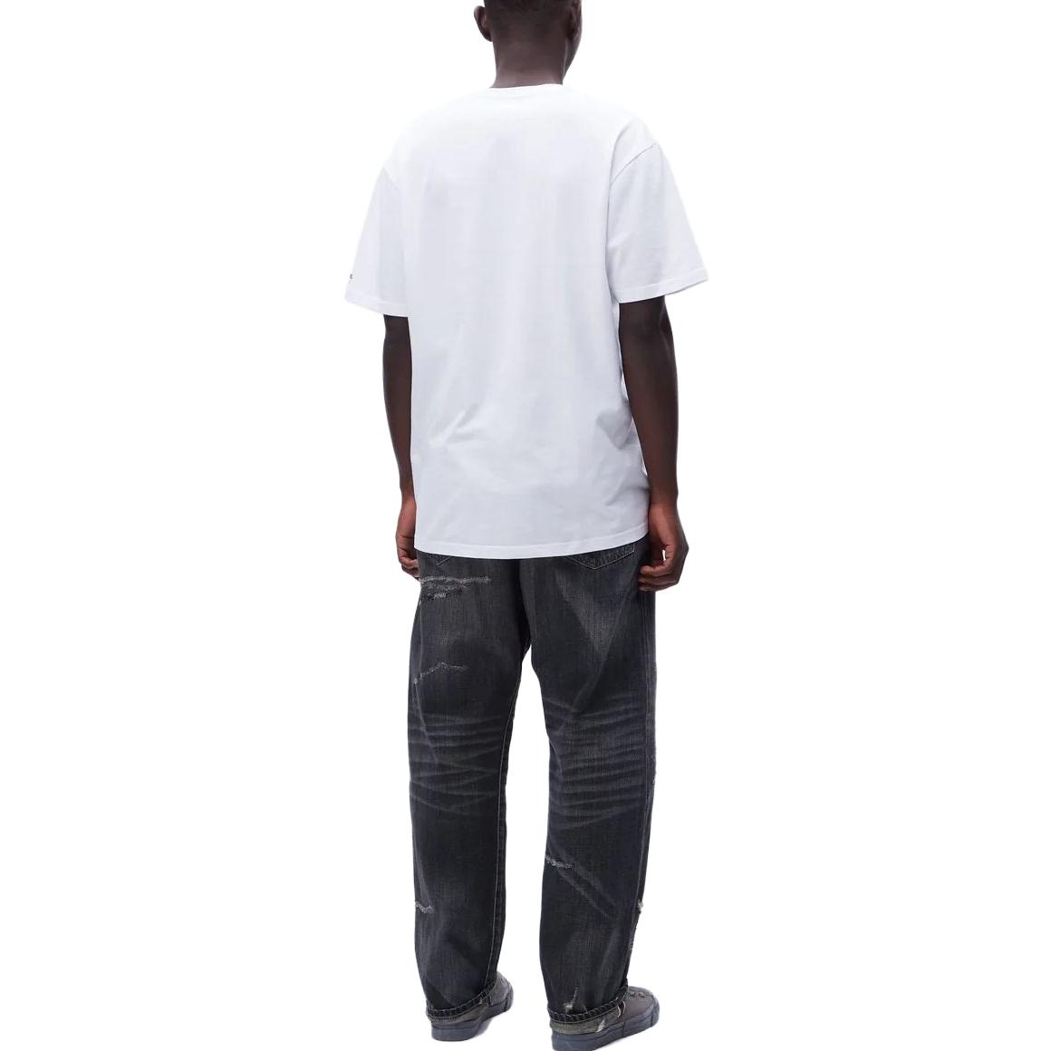 Details for NEIGHBORHOOD SS23 Jeans Lurus Distressed Washed untuk Pria 231XBNH-PTM07