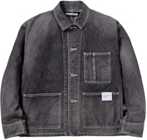 NEIGHBORHOOD SS24 Button-Up Long-Sleeve Denim Jacket 241XBNH-JKM04 NEIGHBORHOOD SS24 Button-Up Long-Sleeve Denim Jacket 241XBNH-JKM04