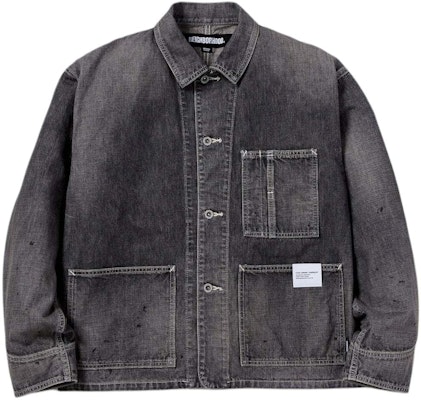 NEIGHBORHOOD SS24 長袖牛仔外套钮扣夹克 241XBNH-JKM04 Buy NEIGHBORHOOD SS24 長袖牛仔外套钮扣夹克 241XBNH-JKM04