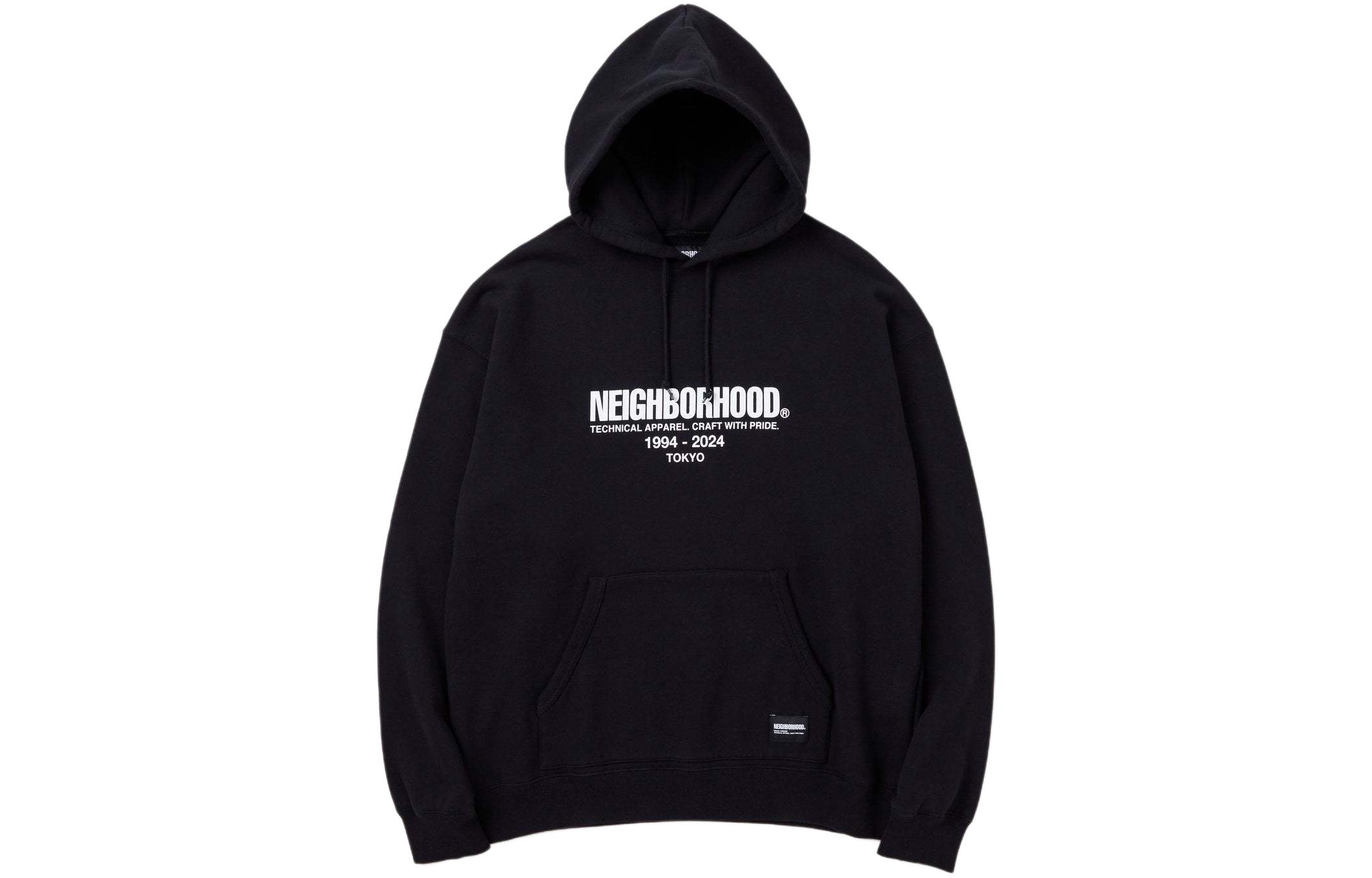 Shop NEIGHBORHOOD SS24 Sudadera con Capucha Casual de Manga Larga. 241FPNH-CSM04