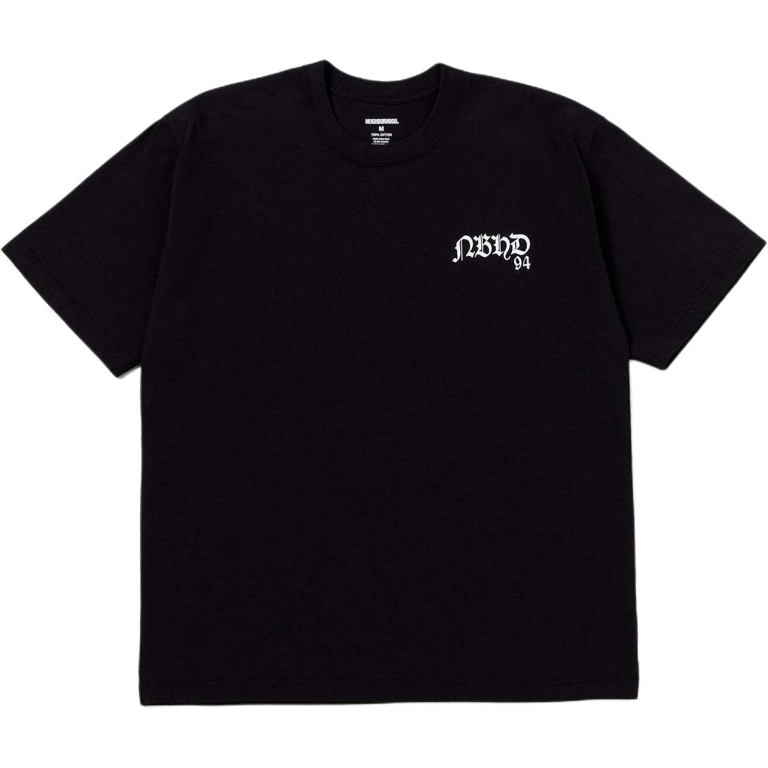 NEIGHBORHOOD SS24  Pullover Letter Print Crewneck Short-Sleeve T-Shirt 241PCNH-ST23