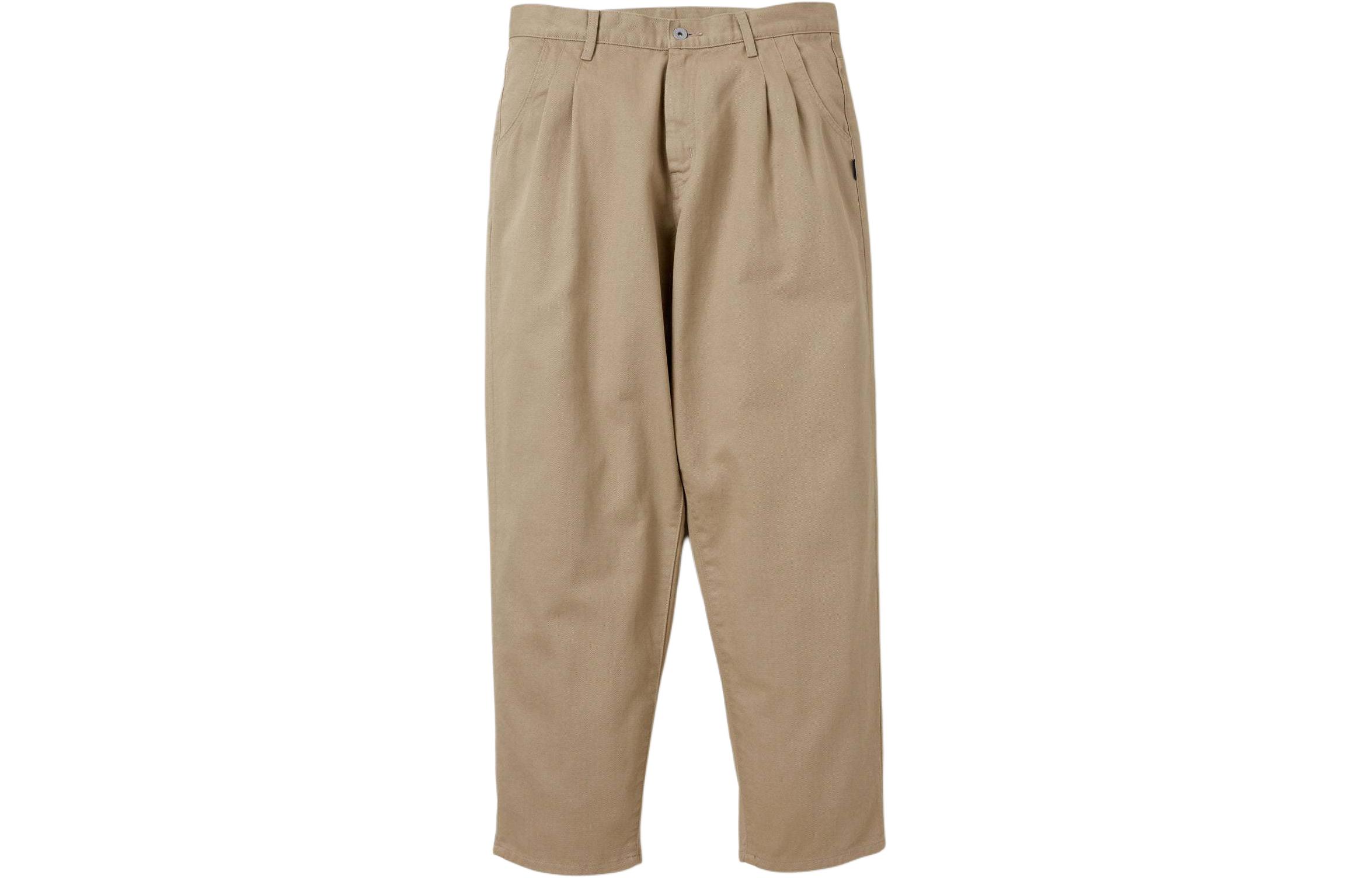 Cheap 네이버후드 SS24 솔리드 테이퍼드 포켓 루즈핏 캐주얼 팬츠 241YTNH-PTM05