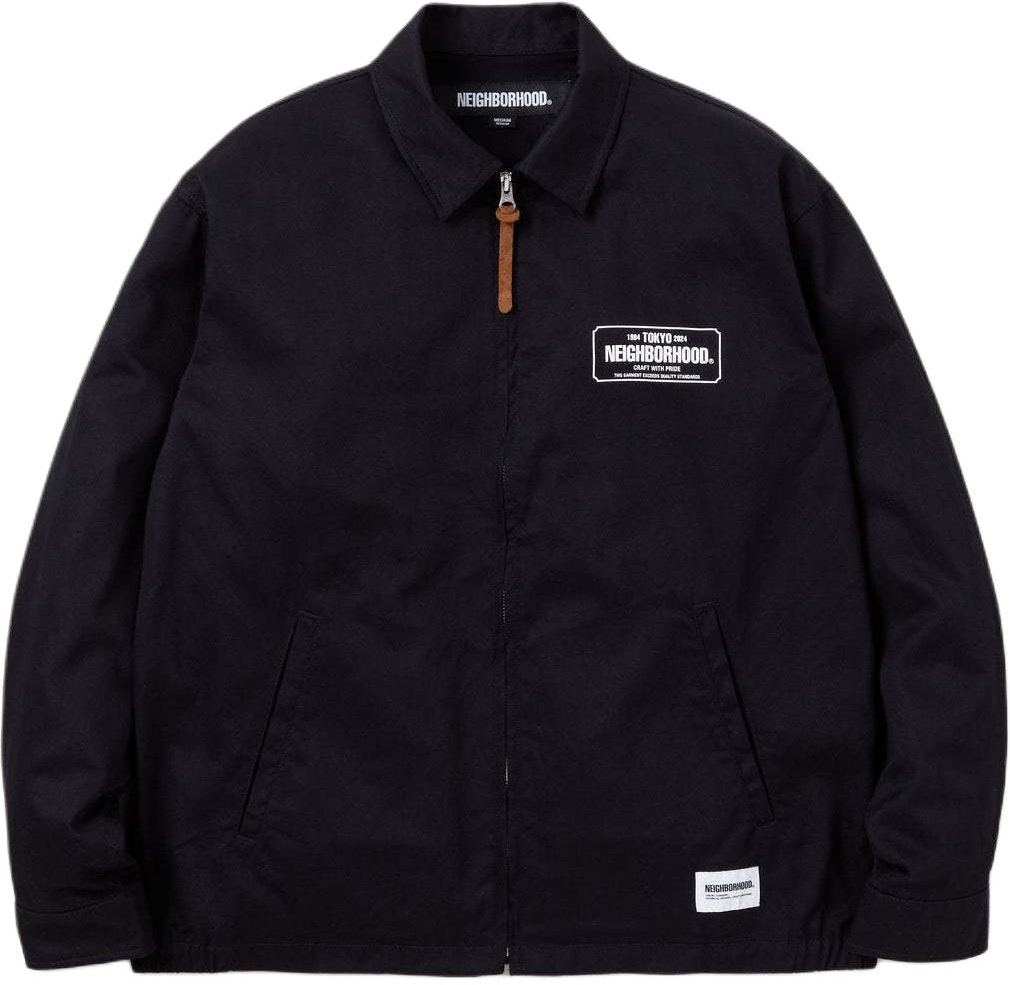 neighborhood-ss-24-zip-up-collared-letter-long-sleeve-jacket-241-tsnh-jkm-02