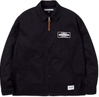 NEIGHBORHOOD SS24 Zip-Up Collared Letter Long Sleeve Jacket 241TSNH-JKM02 NEIGHBORHOOD SS24 Zip-Up Collared Letter Long Sleeve Jacket 241TSNH-JKM02